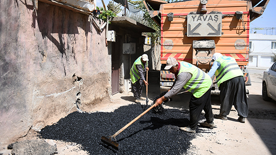 Namık Kemal’de Asfalt Çalışması Başladı