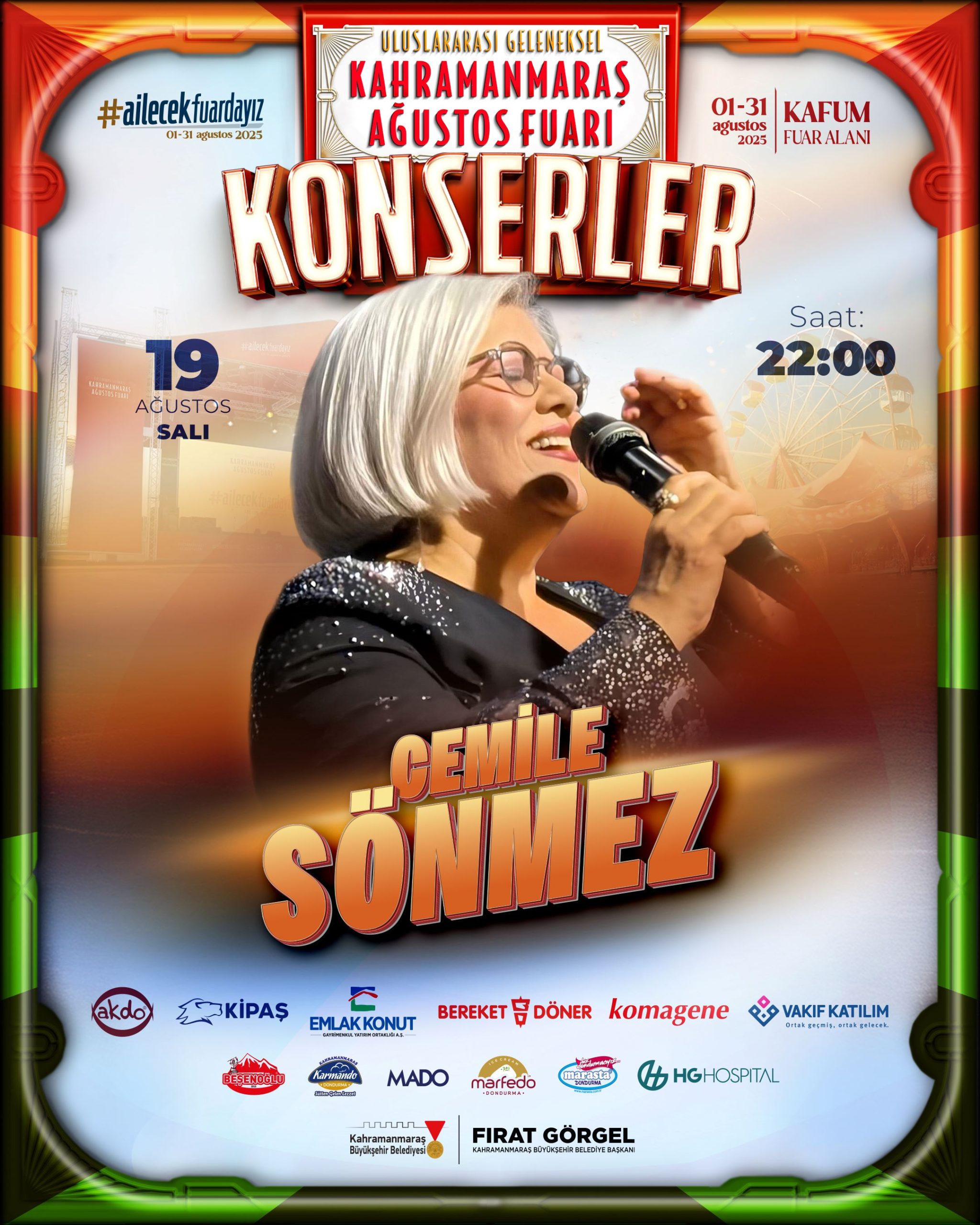 Ağustos Fuarı, Salı Günü Unutulmaz Bir Müzik Ziyafetine Sahne Olacak