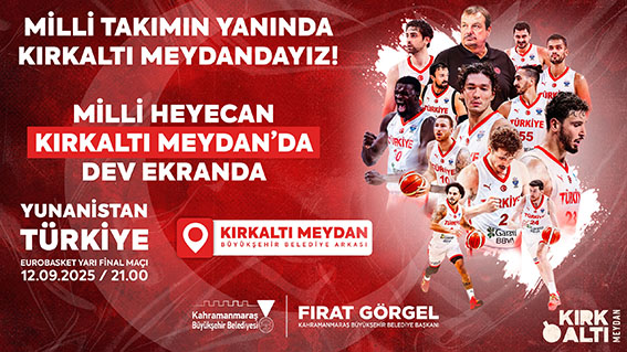 A Milli Basketbol Takımı’nın Final Yolu Heyecanı Dev Ekranda