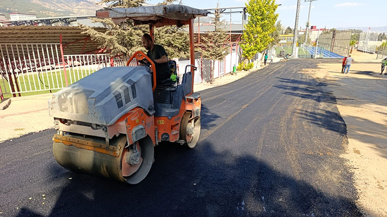 Büyükşehir’den Batıpark Spor Salonu Çevresine Düzenleme