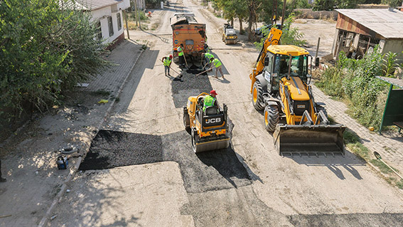 KASKİ’den Elbistan’da Asfalt Çalışması