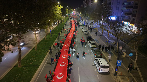 Cumhuriyet Yürüyüşü’nde Kahramanmaraş Tek Yürek Oldu