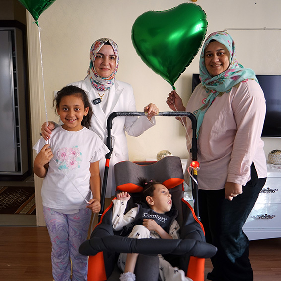 Büyükşehir’den Yürek Isıtan Ziyaret; Serebral Palsi Hastalarına Anlamlı Destek