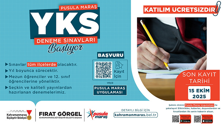 Üniversite Yolunda Gençlere Büyükşehir’den Ücretsiz Deneme Sınavı Desteği