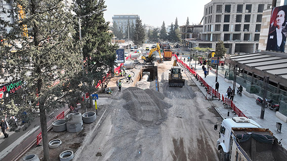 Yeni Konutların Altyapıları da Hızla İnşa Ediliyor