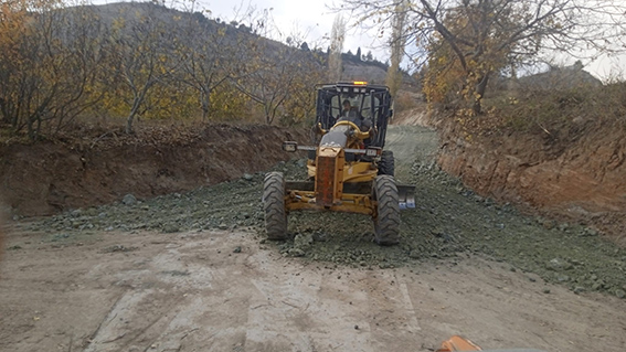 Bulanık Mahallesi’nde Kışa Hazırlık: Yol Çalışmaları Yoğunlaştı