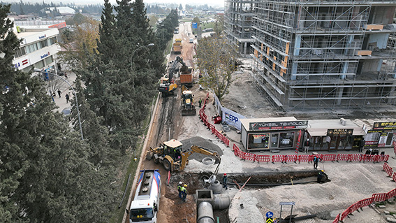 Azerbaycan Bulvarı’nda 110 Milyonluk Altyapı Yatırımı