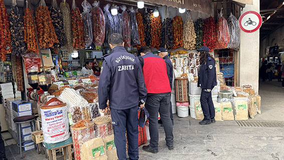 Kapalı Çarşı’da Gıda Güvenliği İçin Kapsamlı Denetim