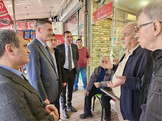 BAŞKAN OĞUZCAN CUROĞLU: “ESNAFIMIZIN SESİ OLMAK GÖREVİMİZDİR”