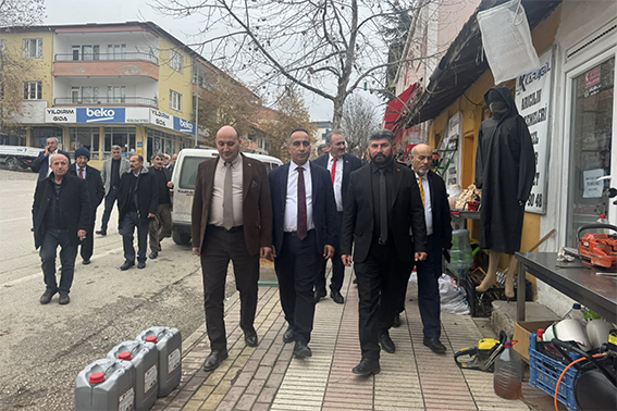 Talip Karadeniz: “İl ve ilçe teşkilatlarımızla sahadayız, halkımızın taleplerini dinlemeye devam ediyoruz”