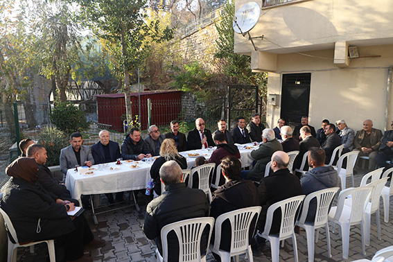 BAŞKAN AKPINAR 73. MAHALLE TOPLANTISINI TURAN MAHALLESİ’NDE GERÇEKLEŞTİRDİ