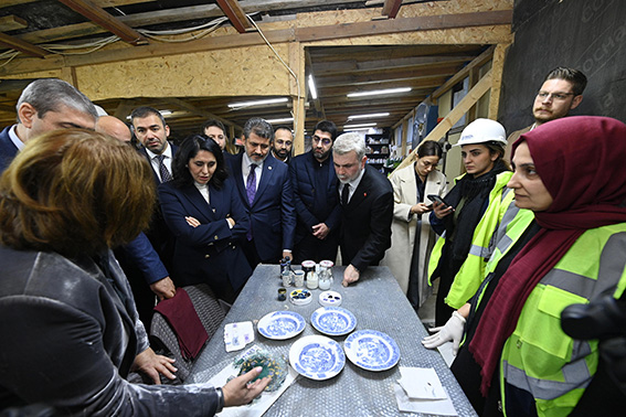 Görgel, Genel Başkan Yardımcısı Tuncer ile Restorasyon Çalışmalarını Yerinde İnceledi
