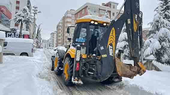 KASKİ’den Karla Mücadeleye Güçlü Destek
