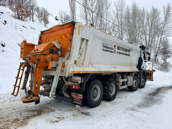 Büyükşehir’den Nurhak’ta Kış Şartlarıyla Etkin Mücadele