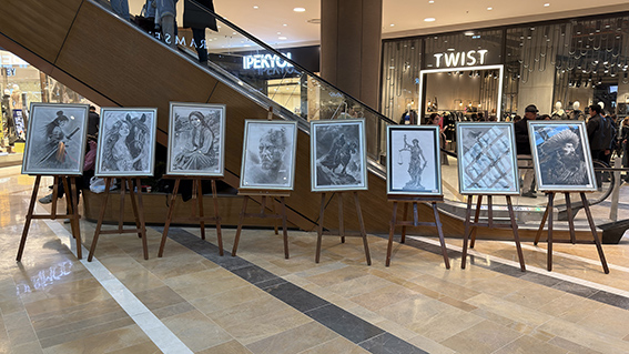 KAMEK Atölyelerinden Doğan Sanat Eserleri Vatandaşların Beğenisine Sunuldu