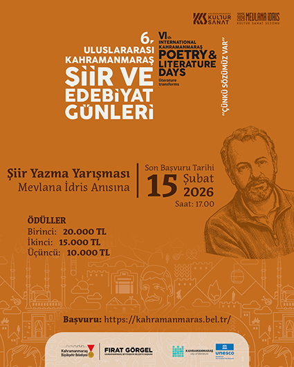 UNESCO’nğun Edebiyat Şehrinde Şiir ve Öykü Zamanı; Yarışmaya Başvurular Başladı!