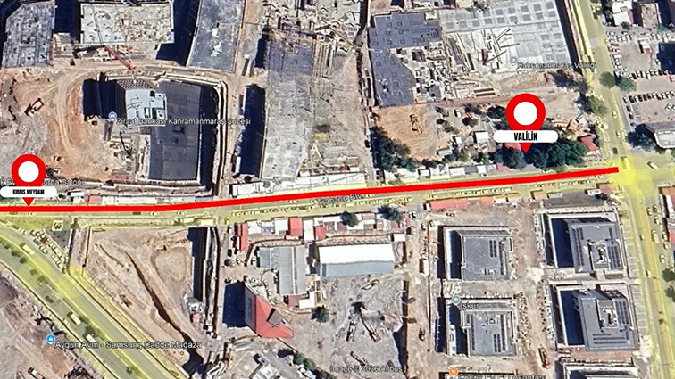 Trabzon Bulvarı’nda Kısmi Yol Kapama!