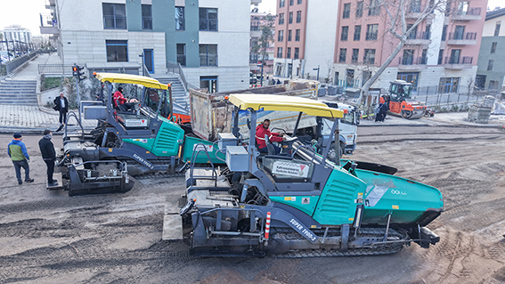 Asfalt Sırası Zübeyde Hanım Bulvarı’nda