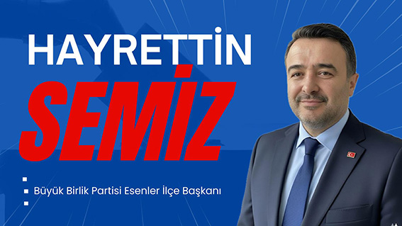 Esenler İlçe Başkanı Hayrettin Semiz: “Bazı soruların cevabı yok, çünkü vicdan kabul etmiyor”