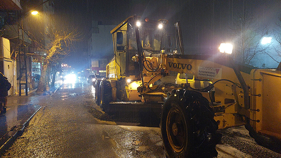 Yağışların Ardından Büyükşehir Ekipleri Sahada