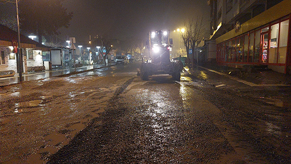 Asfalt Öncesi Yol Tamiratları Sürüyor