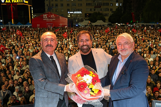 Vali Ali Çalgan-Osman Öztunç-Belediye başkanı Dr.Halil İbrahim Aşgın