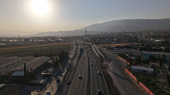 Sanayi Kavşağı’nda Ana Güzergah Ulaşıma Açıldı