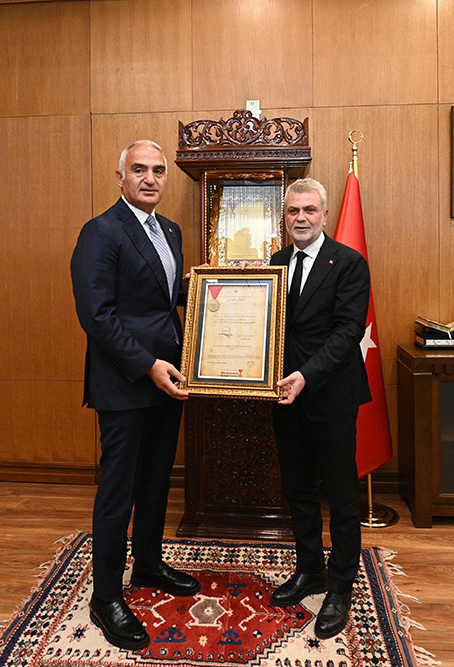 Başkan Görgel, Kültür ve Turizm Bakanı Ersoy’u Ağırladı